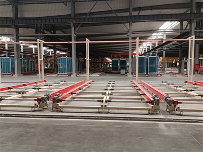 Lưu trữ khung trong xưởng Anodizing